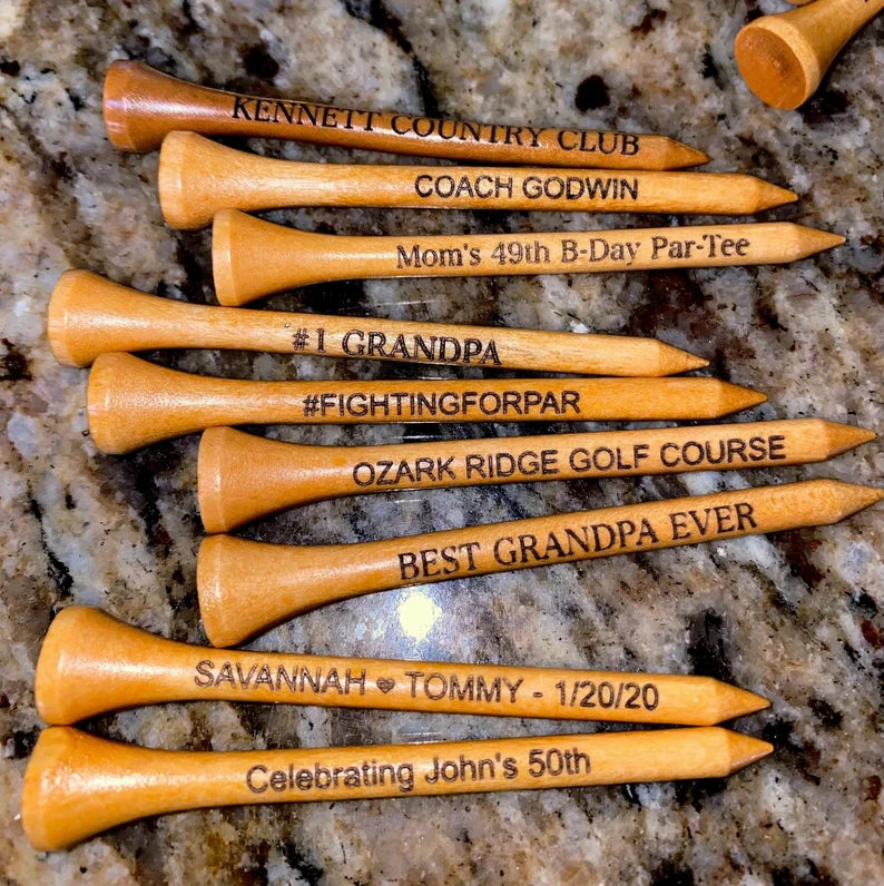 Personalized Golf Tees