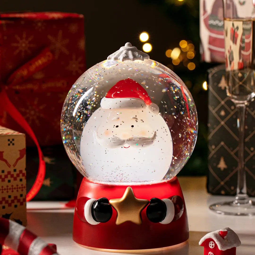 🎅Early Christmas Sale - Santa Claus Shaking Crystal Ball Music Box