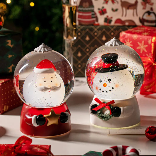 🎅Early Christmas Sale - Santa Claus Shaking Crystal Ball Music Box
