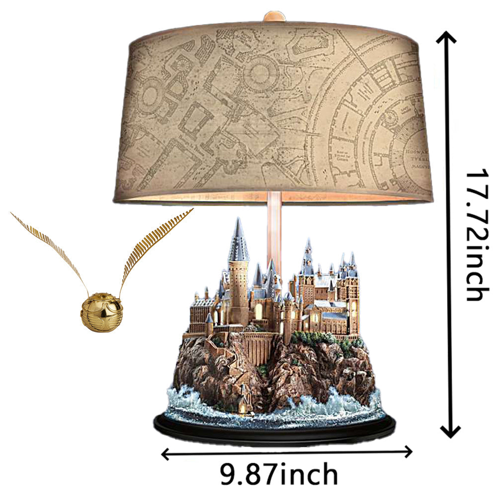 ✨ Iconic Hogwarts™ Castle Lamp: A Magical Light-Up Collectible