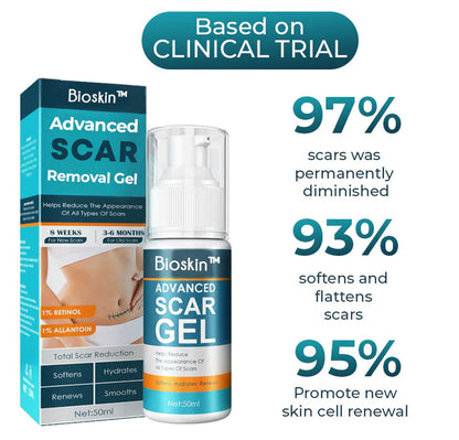 👩‍🔬Bioskin™ Advanced Scar and Stretch Marks Removal Gel✅ 7-Day Improvement Guarantee – Full Refund if No Results