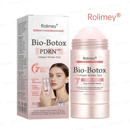 ✨Rolimey® Bio-Botox PDRN Collagen Wrinkle Stick – Lift, Firm & Smooth Skin with Salmon DNA & Plant-Based Bakuchiol✅ 3-Day Improvement Guarantee – Full Refund if No Results