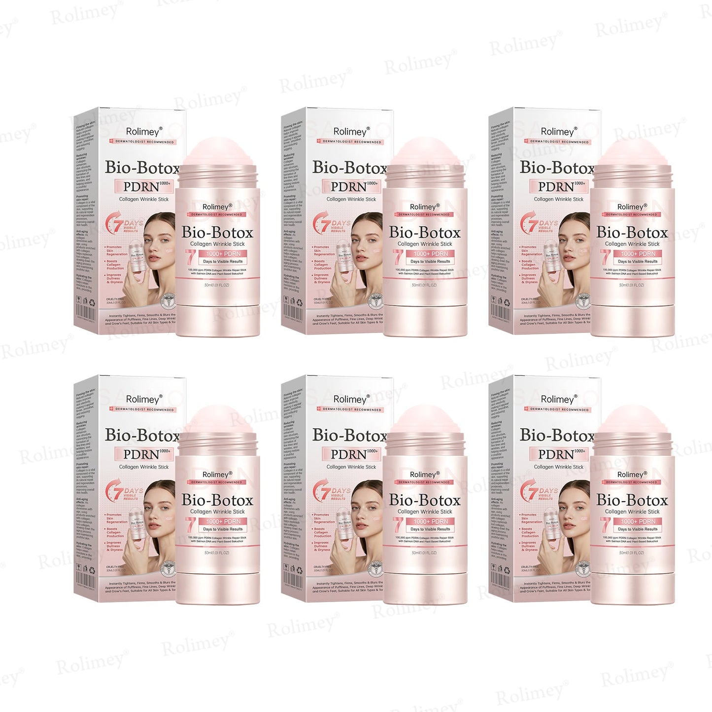 ✨Rolimey® Bio-Botox PDRN Collagen Wrinkle Stick – Lift, Firm & Smooth Skin with Salmon DNA & Plant-Based Bakuchiol✅ 3-Day Improvement Guarantee – Full Refund if No Results