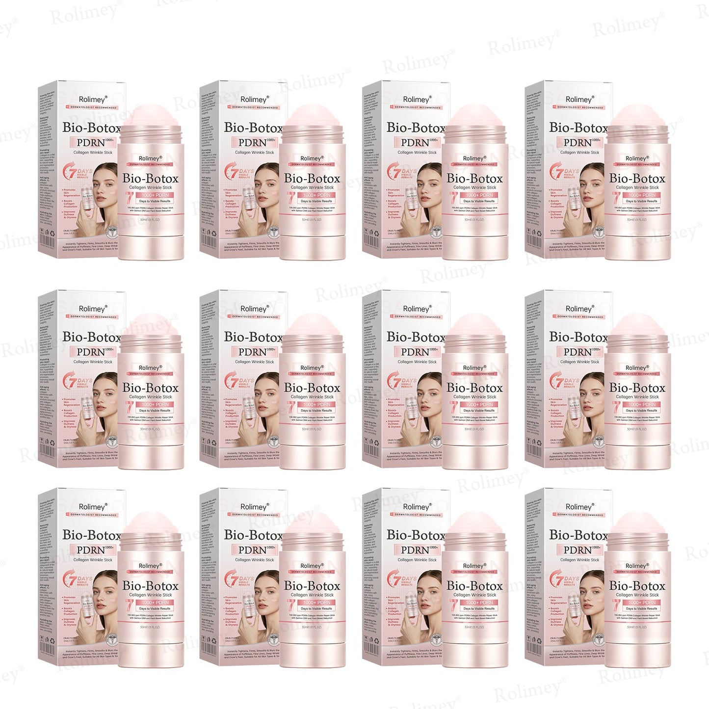 ✨Rolimey® Bio-Botox PDRN Collagen Wrinkle Stick – Lift, Firm & Smooth Skin with Salmon DNA & Plant-Based Bakuchiol✅ 3-Day Improvement Guarantee – Full Refund if No Results