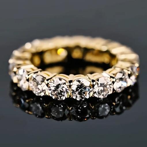 Handcrafted Galaxy Diamond Ring – Sparkling in the Sunlight!