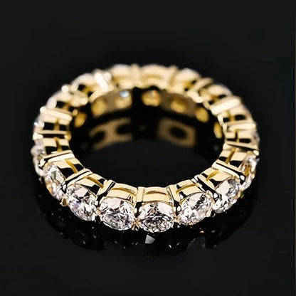 Handcrafted Galaxy Diamond Ring – Sparkling in the Sunlight!